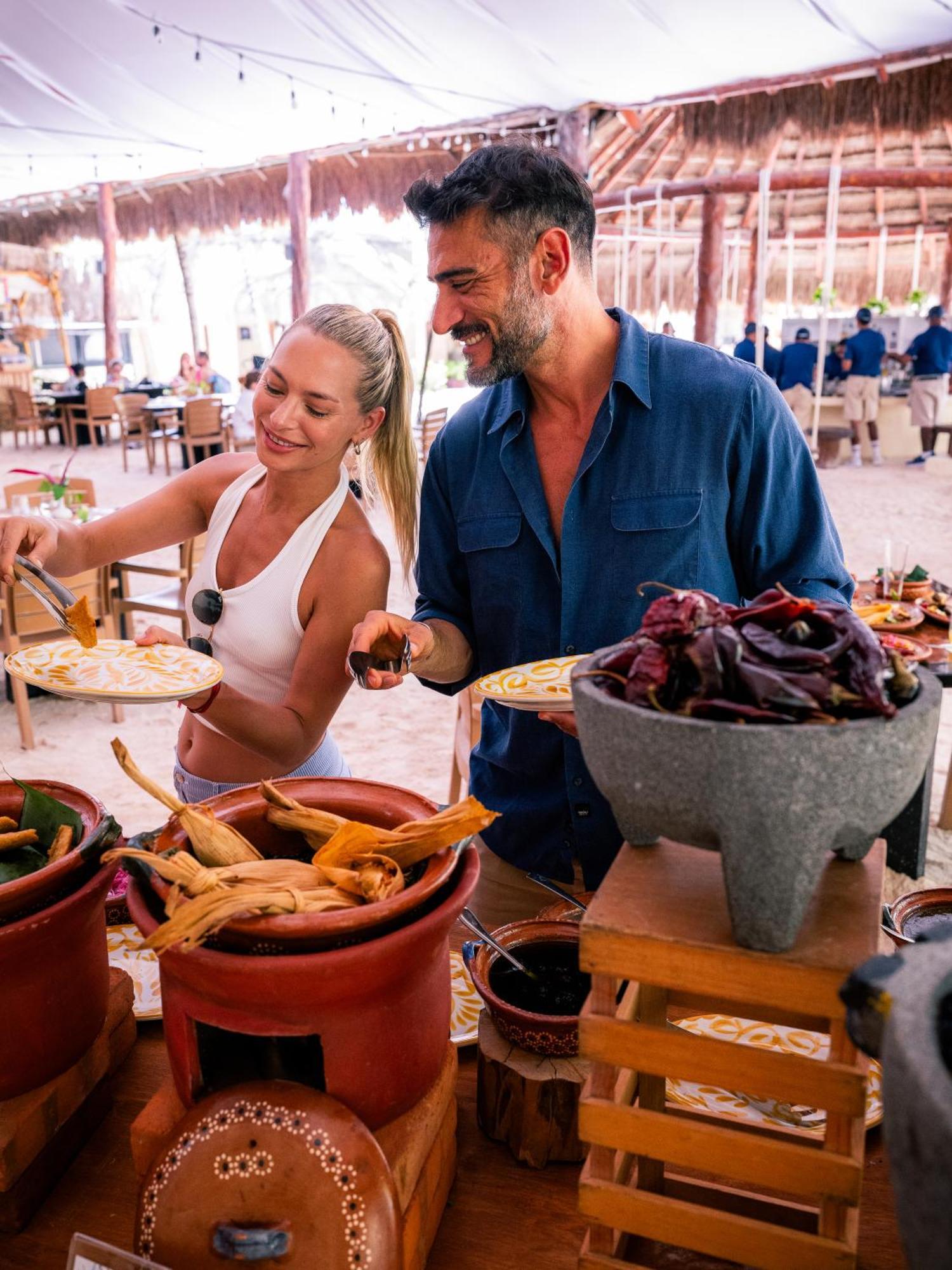 El Dorado Seaside Suites Catamaran, Cenote & More Inclusive (Adults Only) Xpu Ha Exterior photo